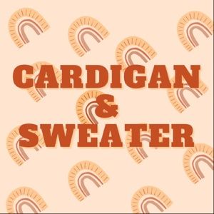 Cardigan, Sweaters and more
